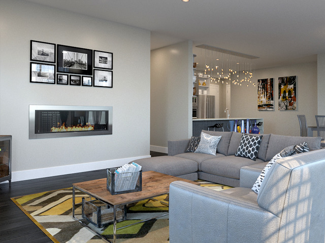 236 South Racine Avenue, Unit 303 Chicago, IL 60607 - Photo 6 of 11 a living room with furniture and painting on the wall