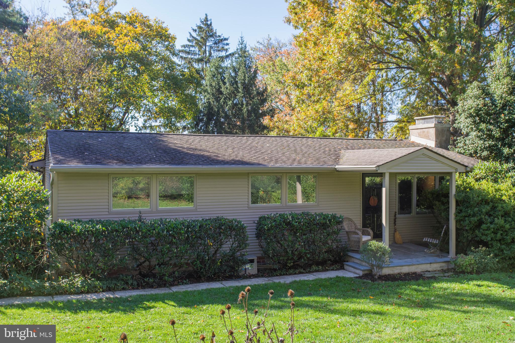 651 Church Road Flourtown, PA 19031 - Photo 1 of 29 Front of enlarged ranch home.