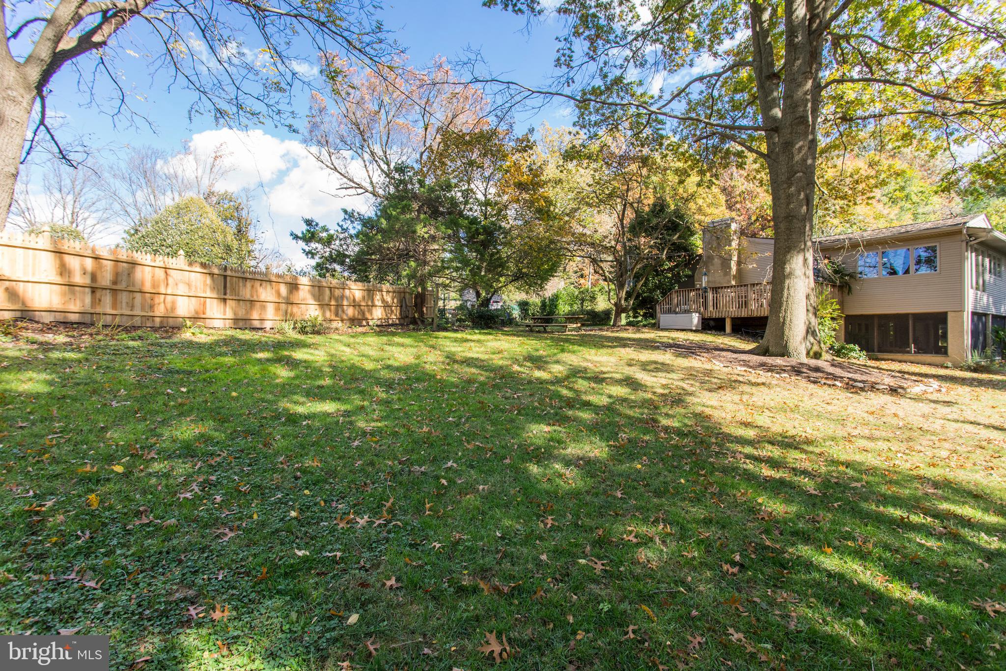651 Church Road Flourtown, PA 19031 - Photo 27 of 29 Fenced in yard with lots of privacy.
