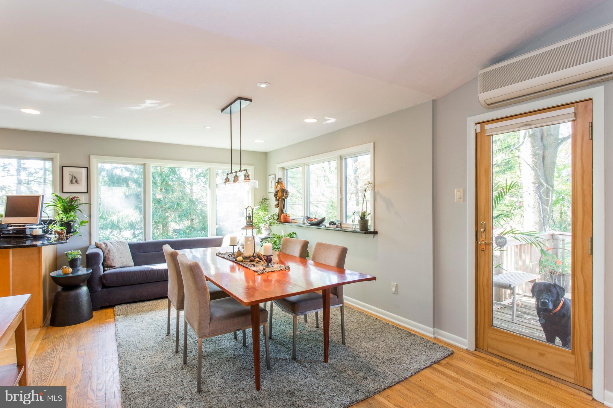651 Church Road Flourtown, PA 19031 - Photo 7 of 29 Dining Room w beautiful Anderson door to deck