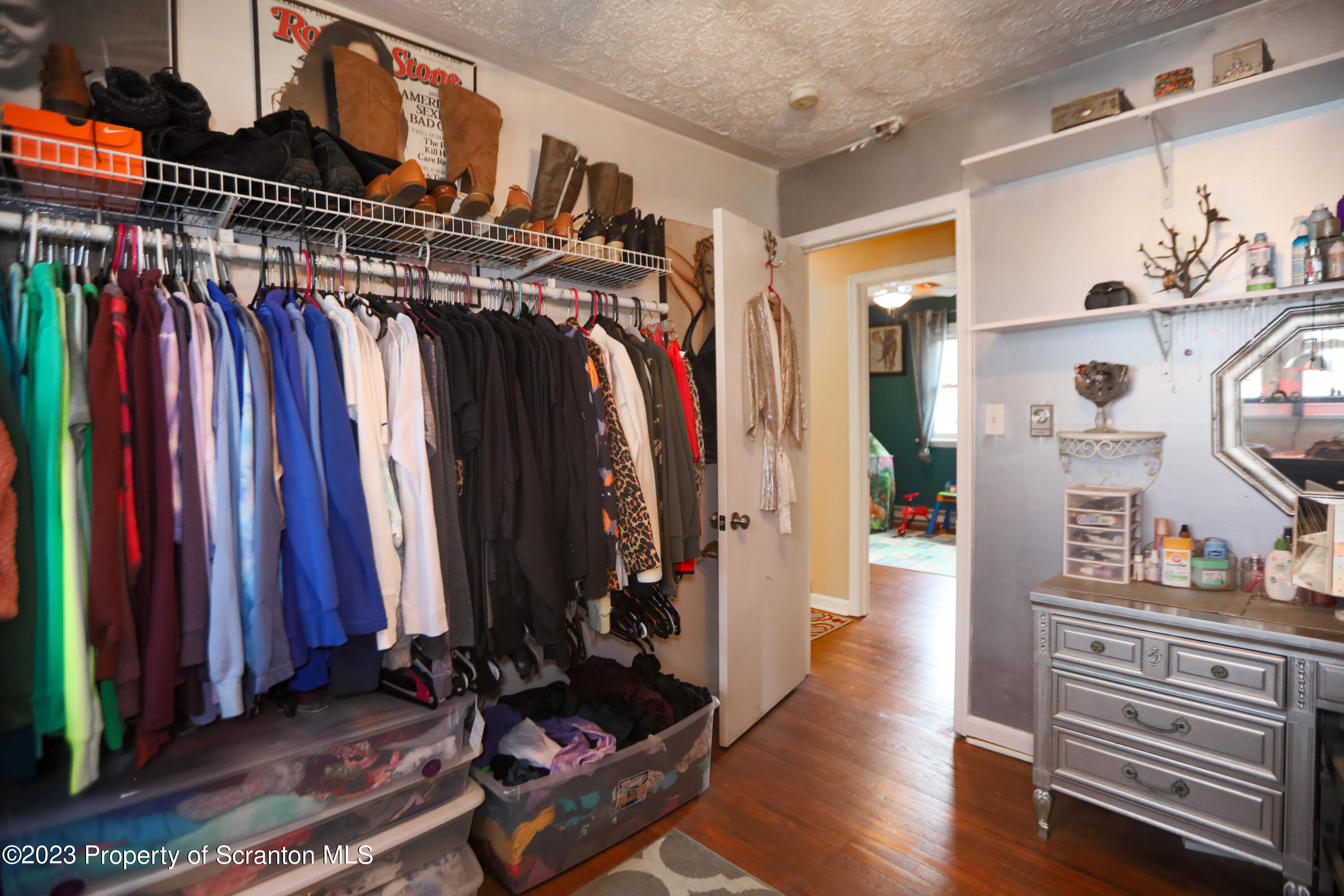 740 Weavertown Road Shavertown, PA 18708 - Photo 47 of 82 a view of walk in closet with clothes and shoes