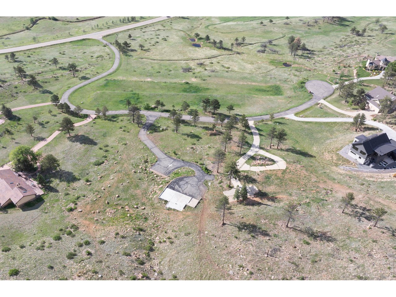 3029 Foothills Ranch Drive Boulder, CO 80302 - Photo 14 of 19 an aerial view of a house with a yard