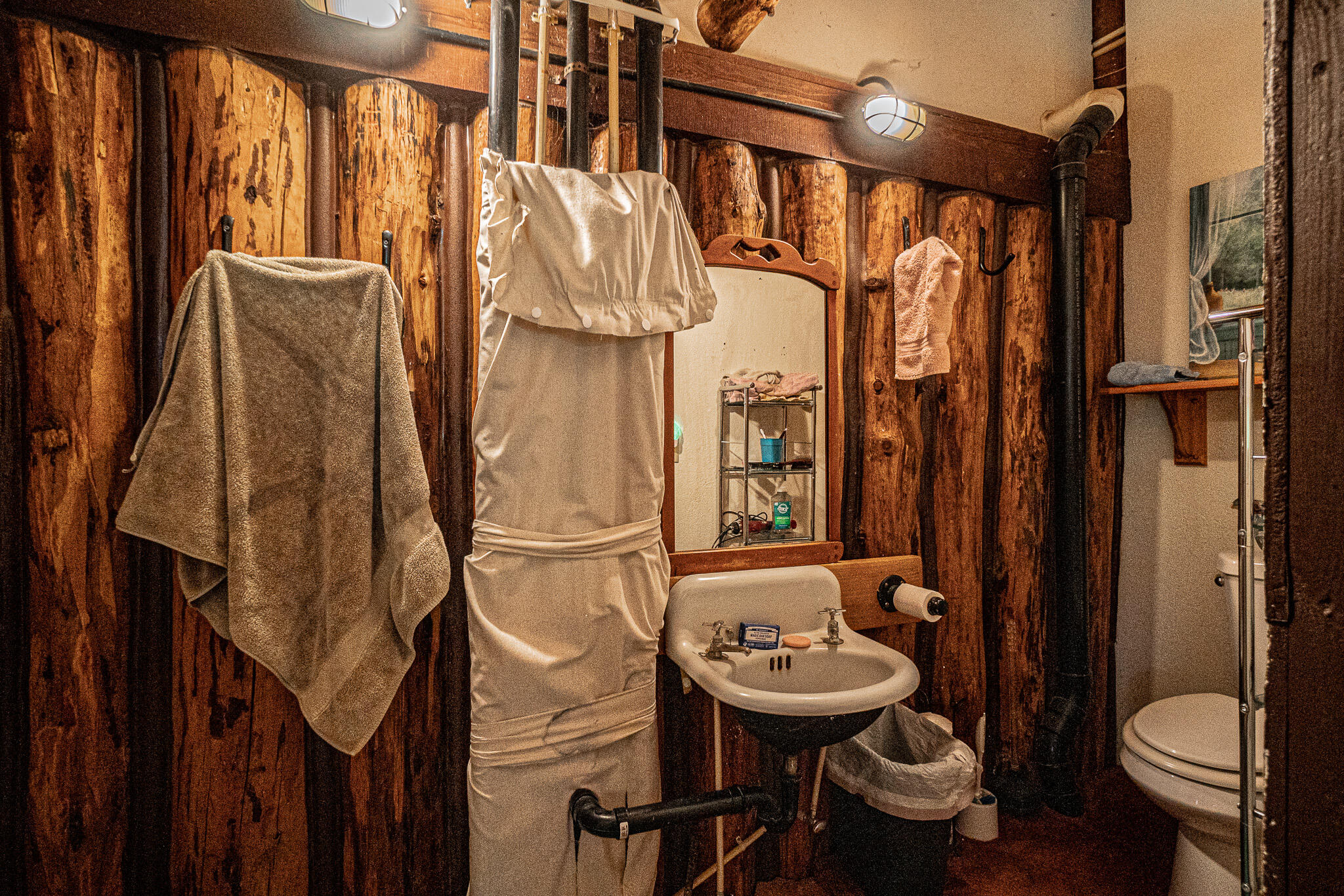 2909 Dead Indian Memorial Road Ashland, OR 97520 - Photo 11 of 75 Main House Lower Bathroom