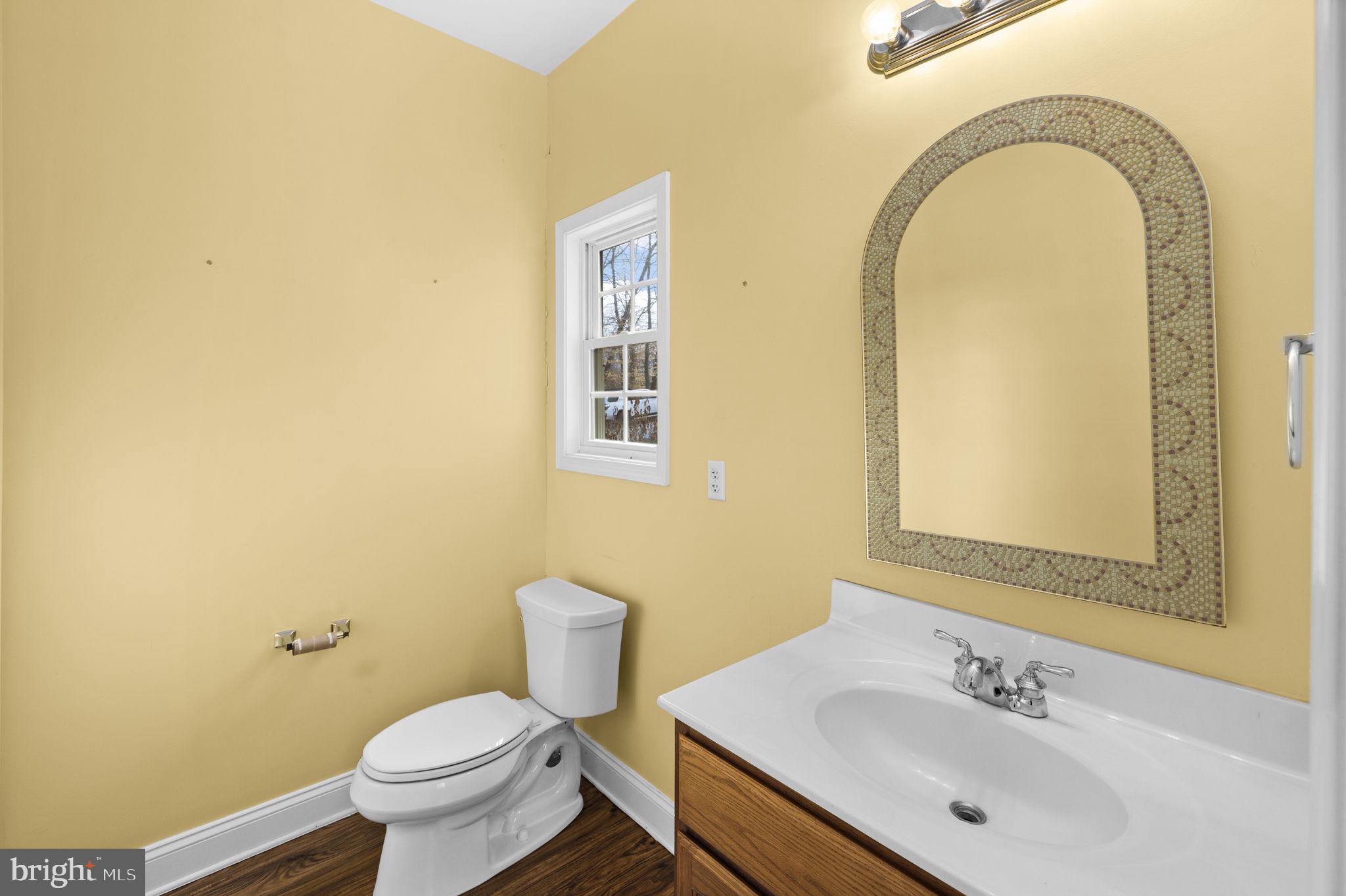 2481 Yanceyville Road Louisa, VA 23093 - Photo 36 of 66 a bathroom with a sink and a mirror