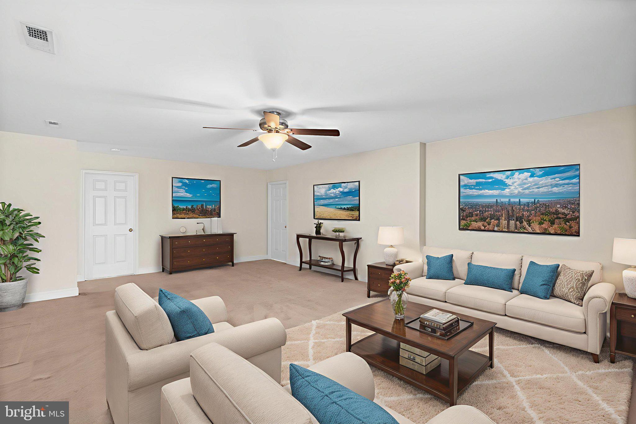 2481 Yanceyville Road Louisa, VA 23093 - Photo 40 of 66 Level 2 Family Room Virtually Staged