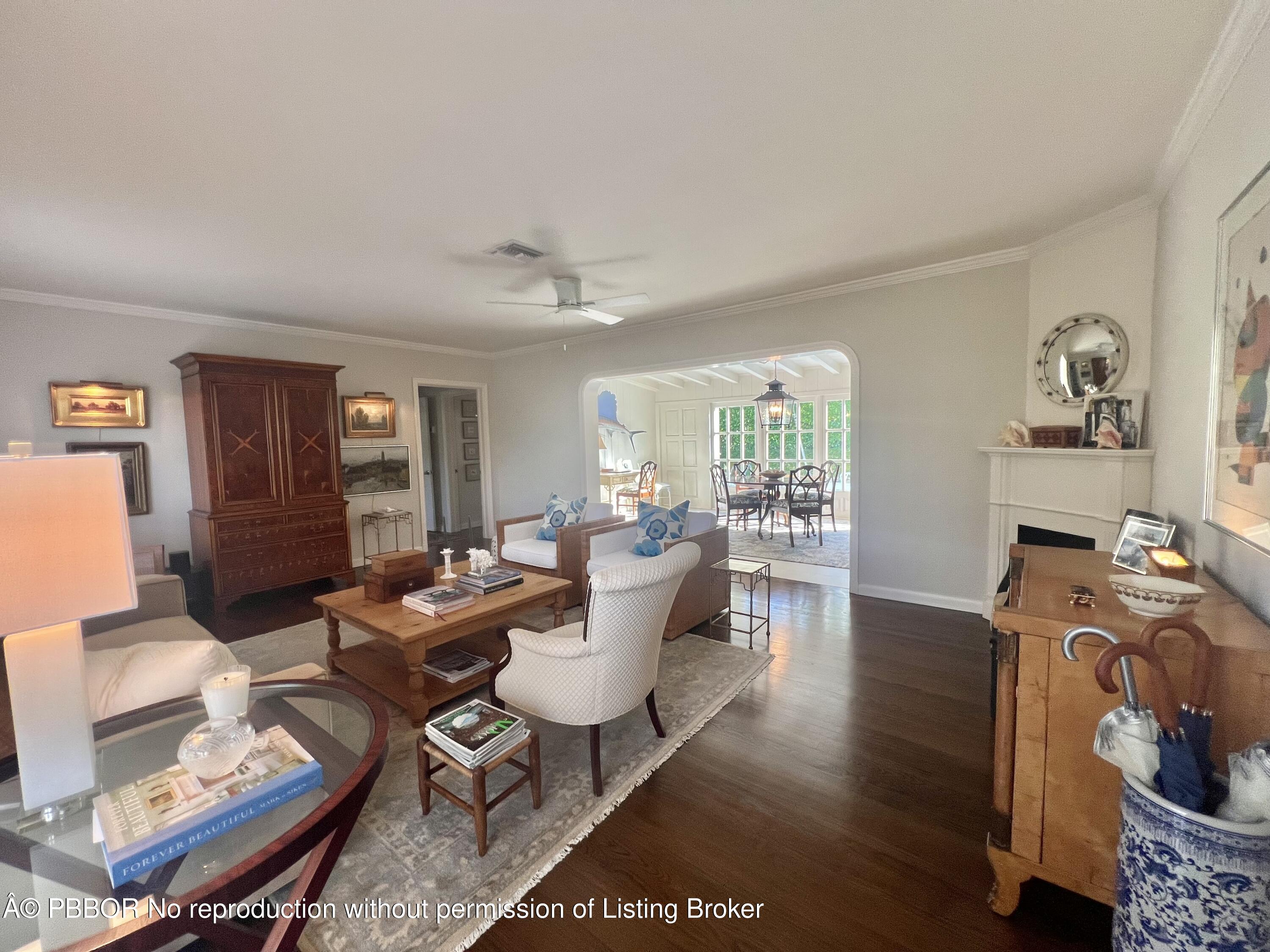 230 Colonial Lane Palm Beach, FL 33480 - Photo 2 of 17 a living room with furniture and wooden floor