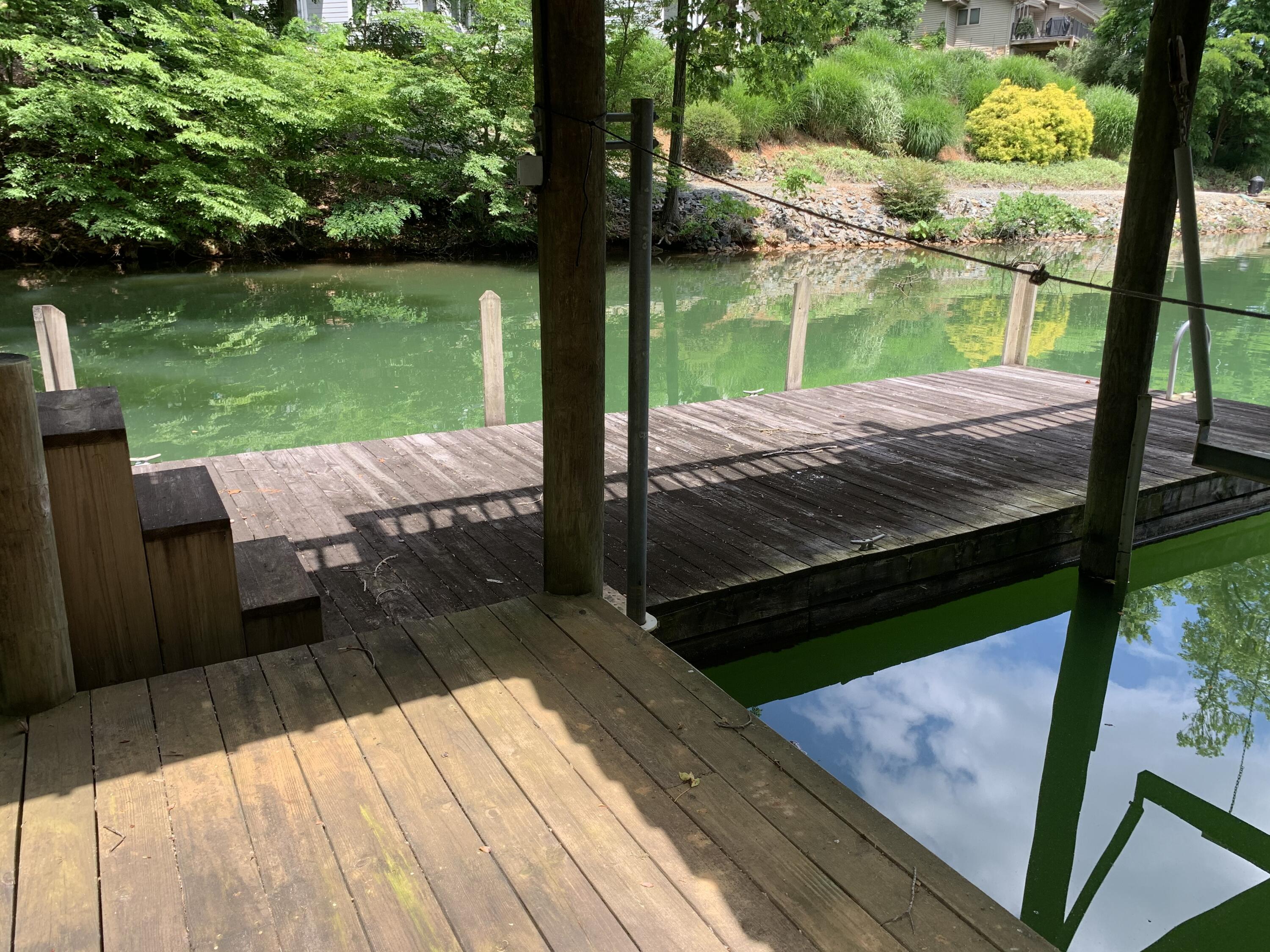 Lot 1 Kings Road Wirtz, VA 24184 - Photo 12 of 17 a view of a wooden deck with garden