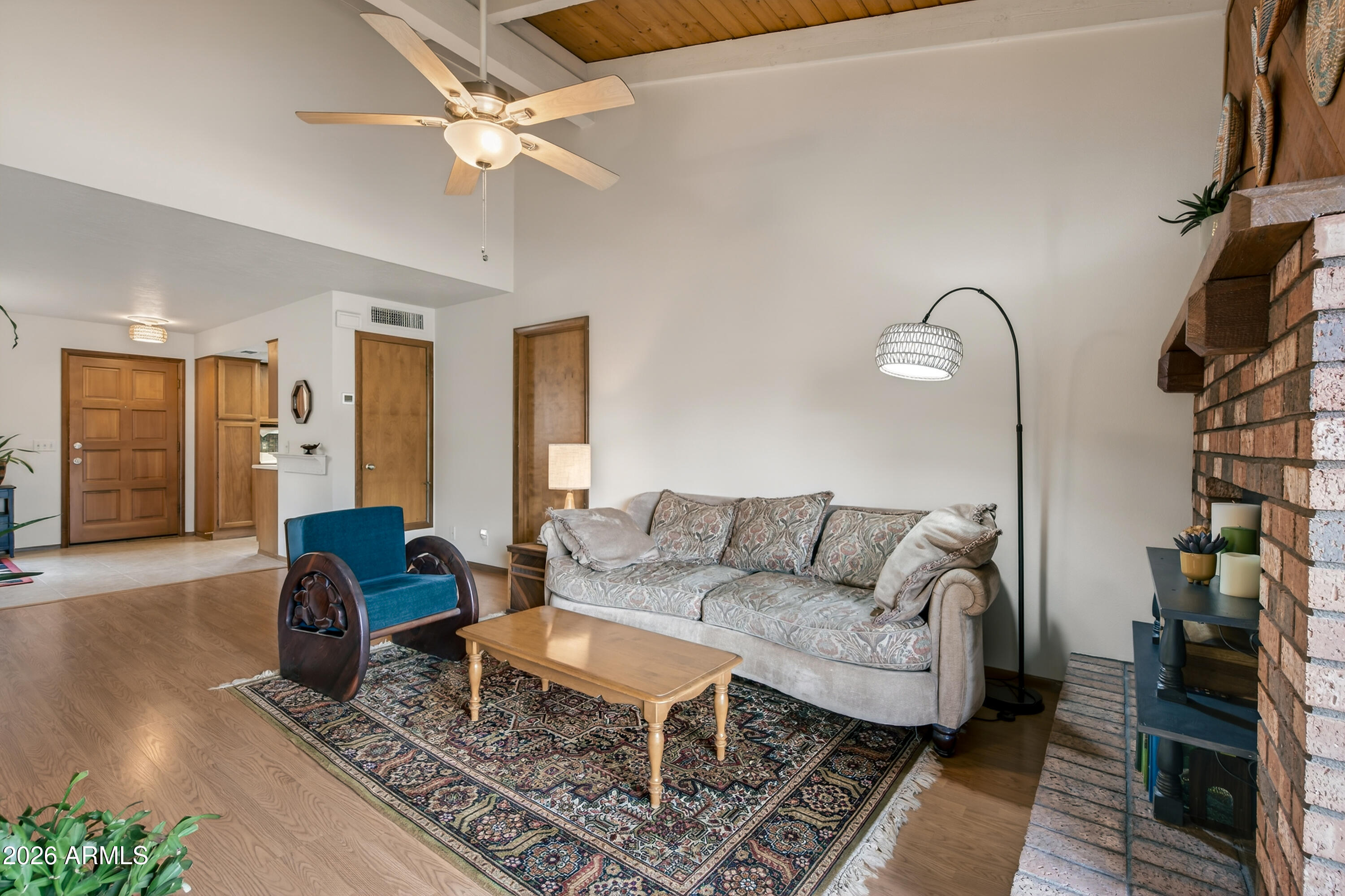 65 Verde Valley School Road, Unit B14 Sedona, AZ 86351 - Photo 15 of 25 a living room with furniture and wooden floor