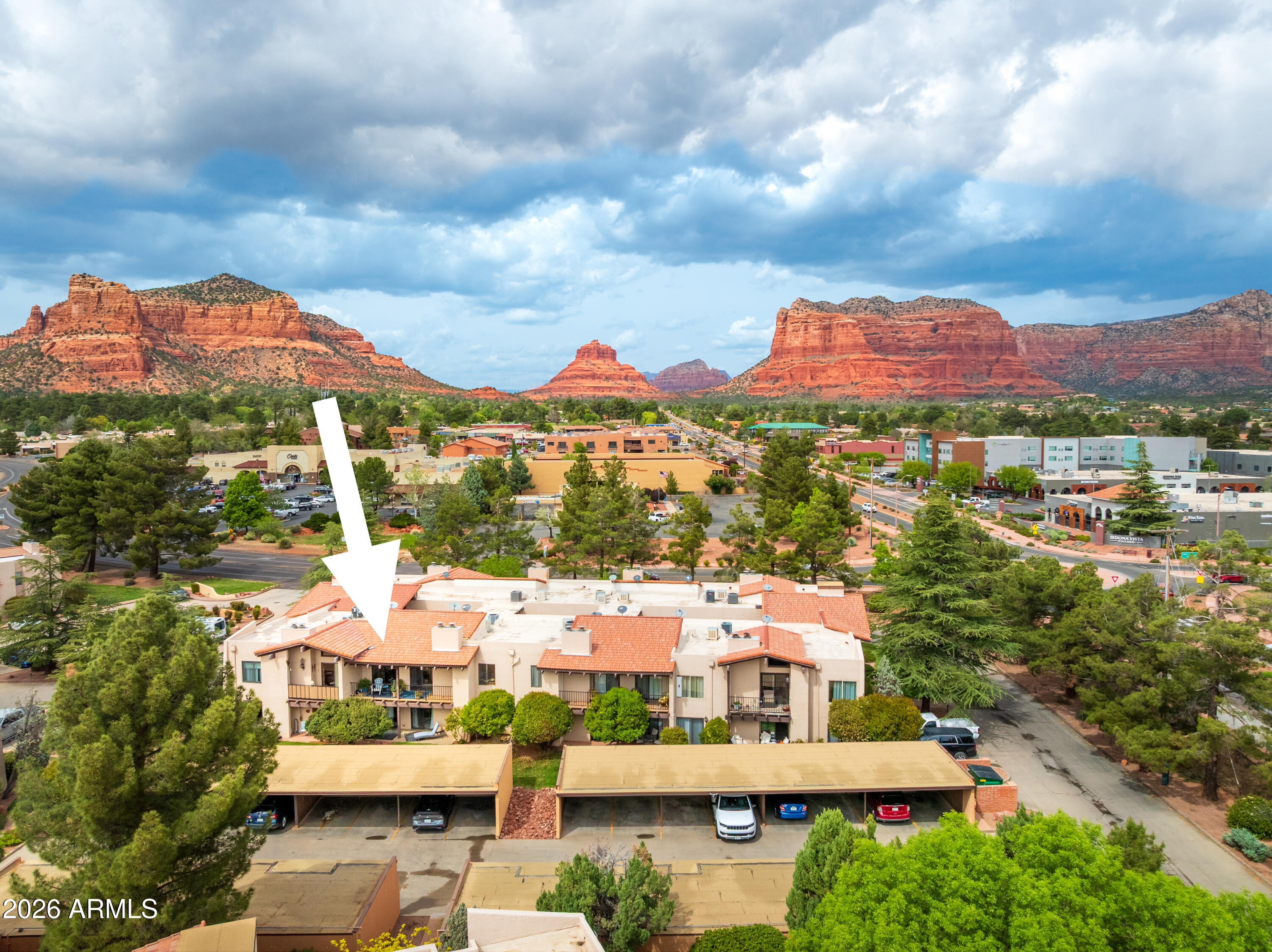 65 Verde Valley School Road, Unit B14 Sedona, AZ 86351 - Photo 2 of 25 a view of a city with a lake