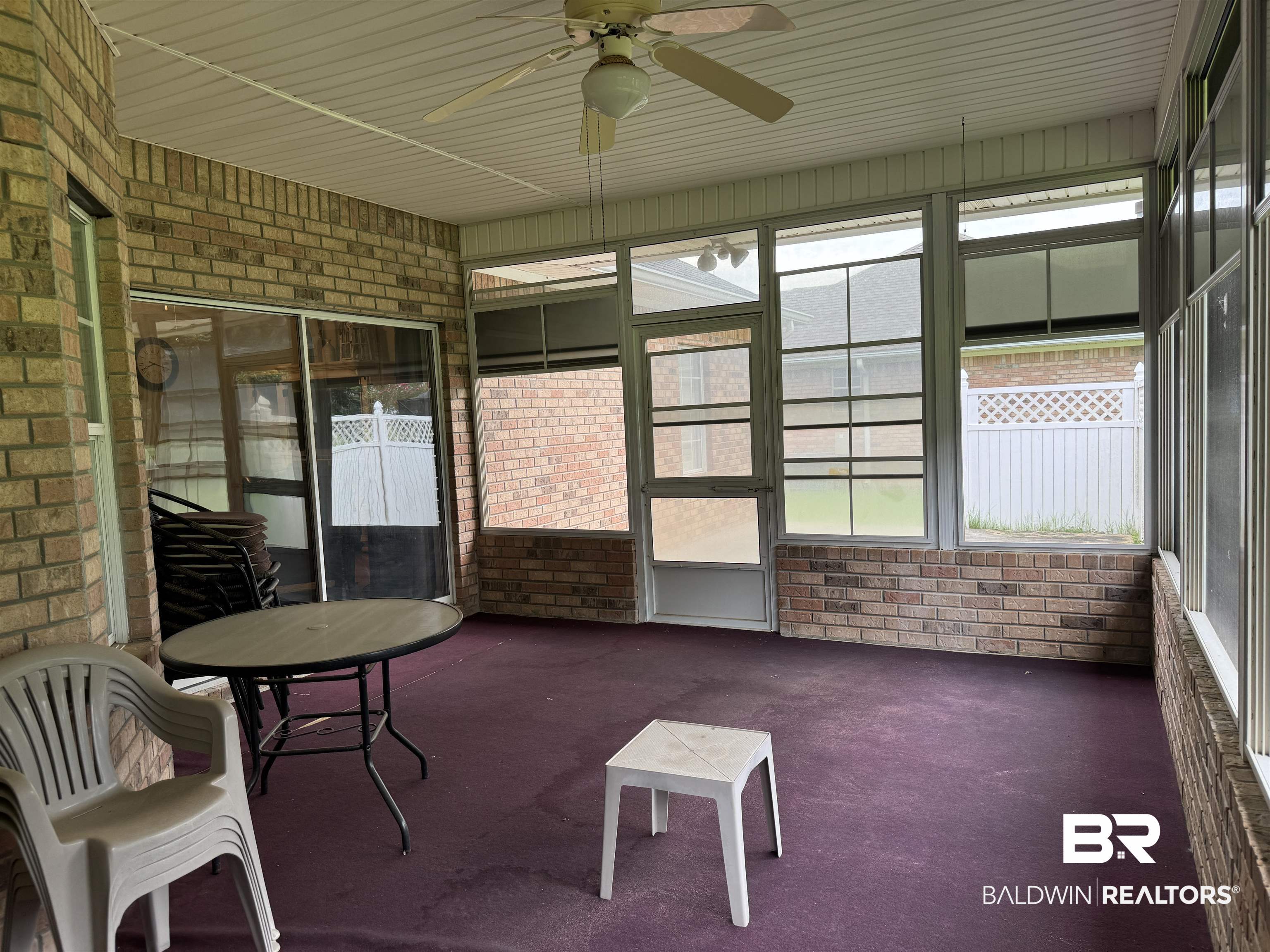 9139 Clubhouse Drive Foley, AL 36535 - Photo 29 of 30 Sunroom featuring ceiling fan