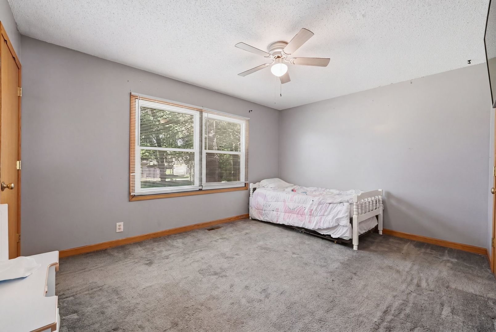 5645 Beebe Drive Rochelle, IL 61068 - Photo 22 of 43 a bedroom with a bed and a window