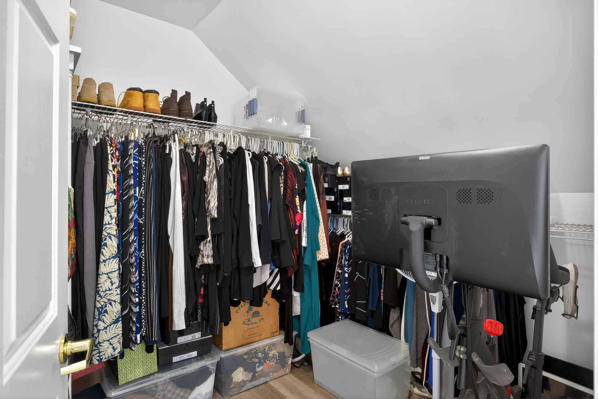 912 Main Street, Unit 308 Chatham, MA 02633 - Photo 47 of 65 a view of walk in closet with clothes and shoes