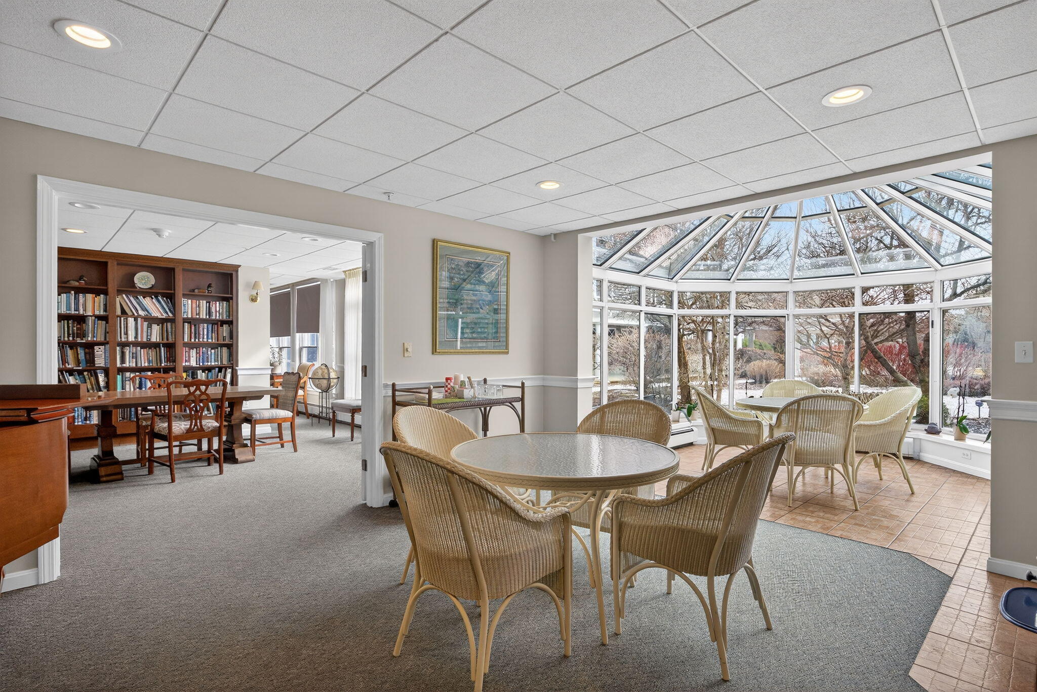 912 Main Street, Unit 308 Chatham, MA 02633 - Photo 51 of 65 a dining room with furniture window and outside view
