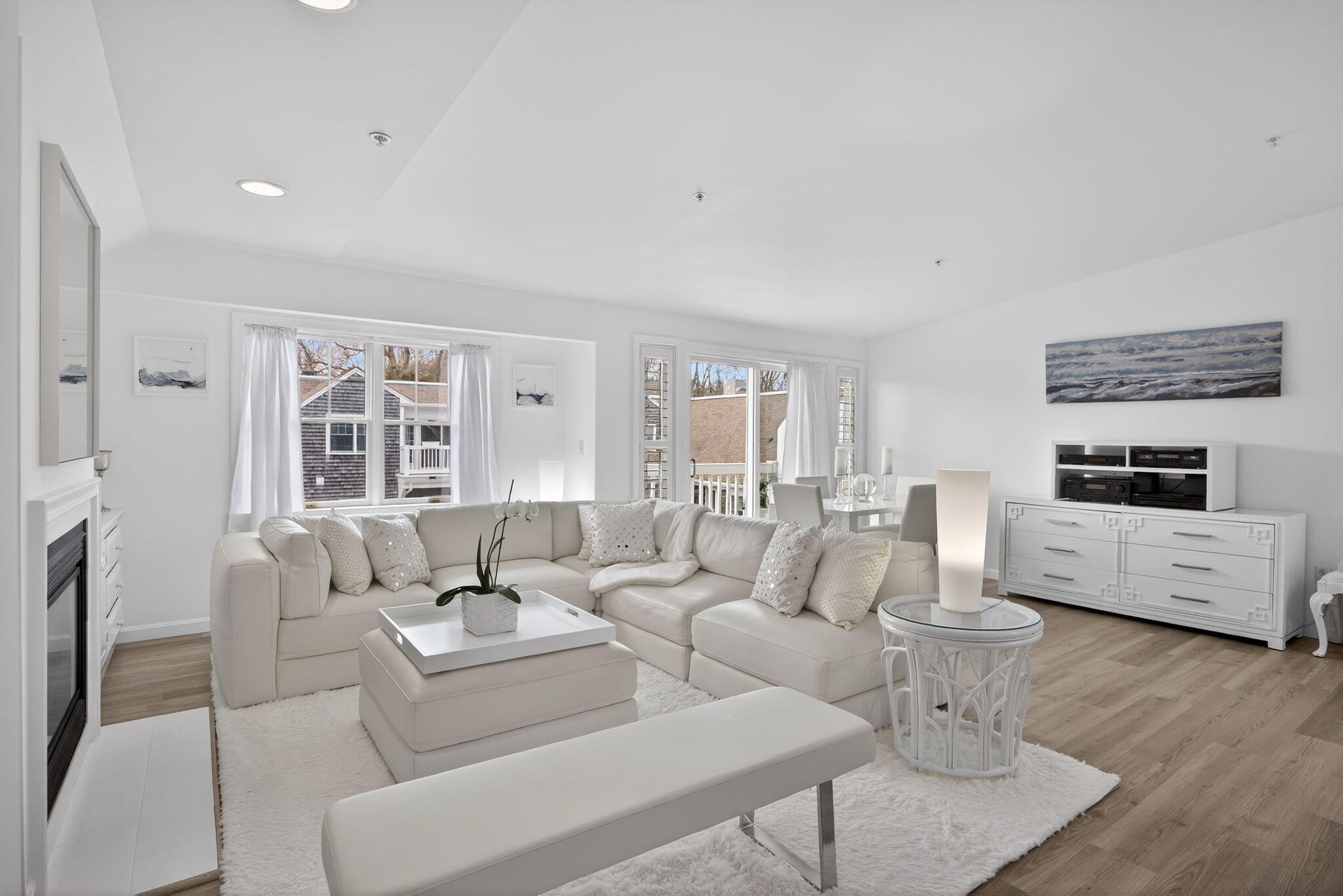 912 Main Street, Unit 308 Chatham, MA 02633 - Photo 63 of 65 a living room with furniture and a large window