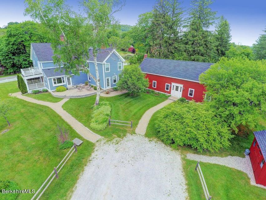 1 Devon Road Stockbridge, MA 01262 - Photo 58 of 58 a view of a house with a yard