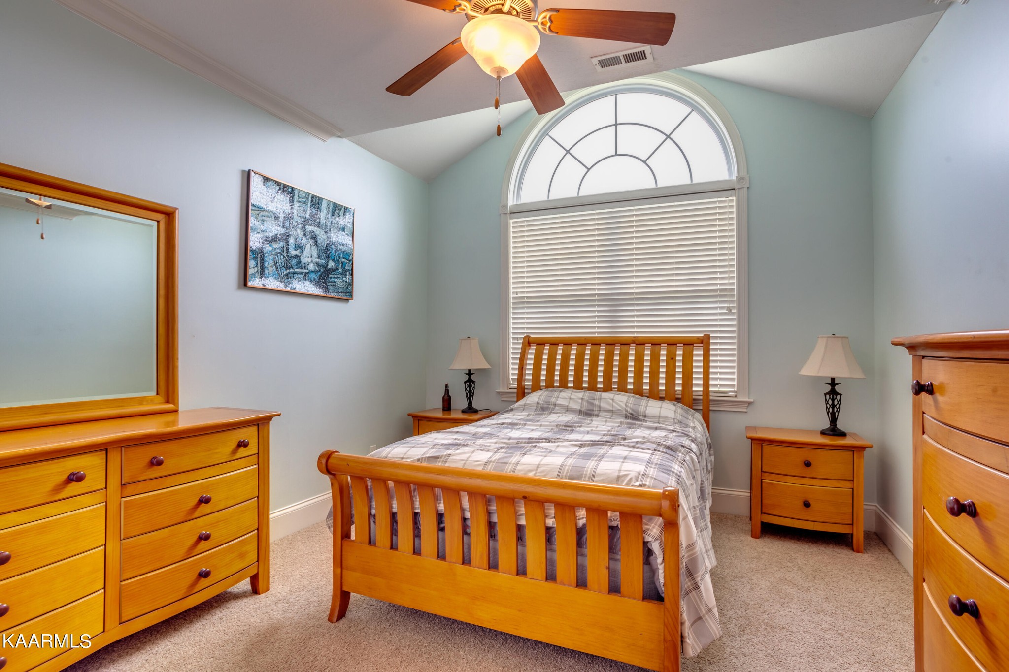 9601 Captain Smith Lane Corryton, TN 37721 - Photo 25 of 40 a bedroom with a bed and a window