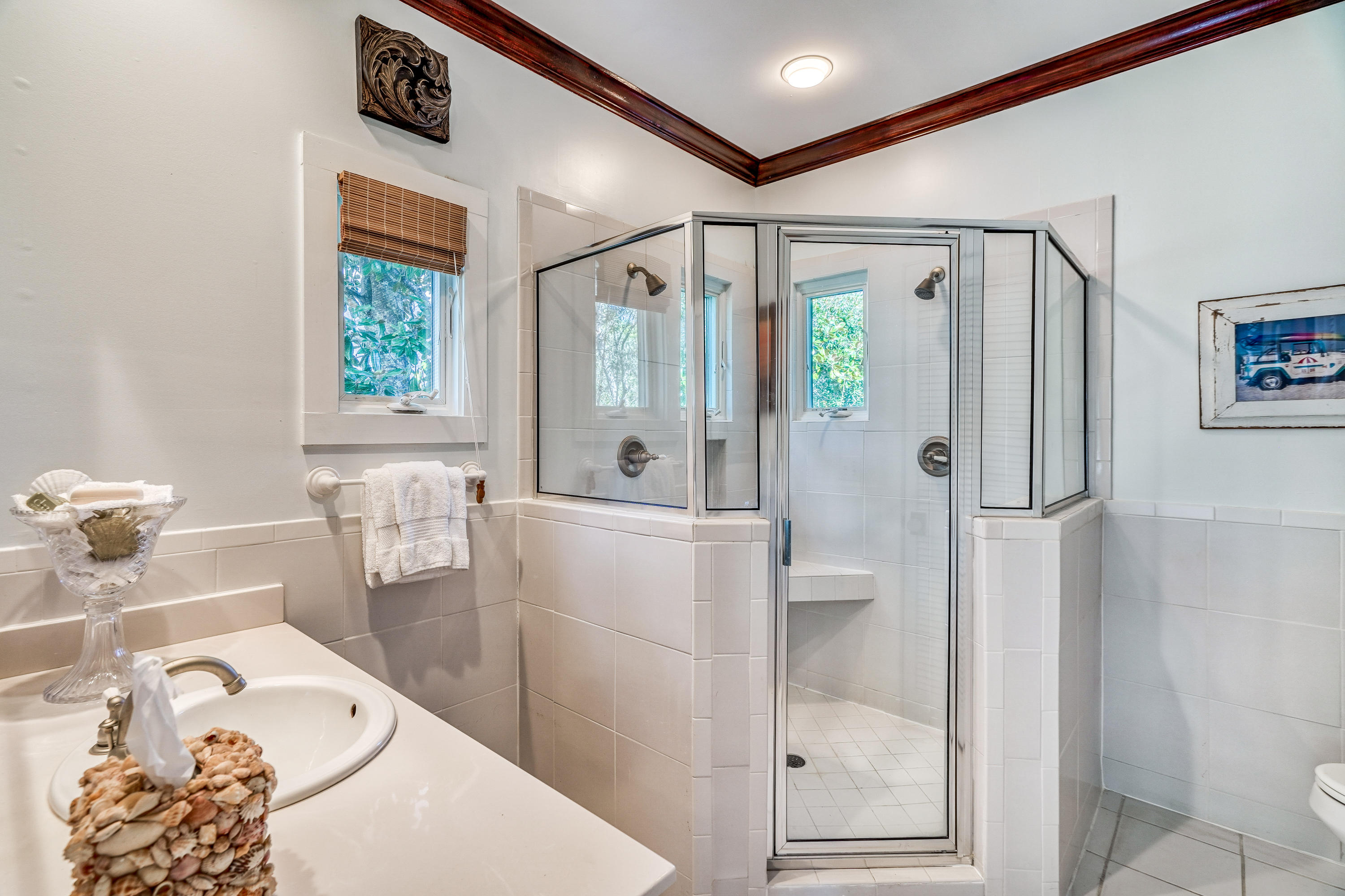406 Defuniak Street Santa Rosa Beach, FL 32459 - Photo 41 of 87 a bathroom with a bathtub and a shower