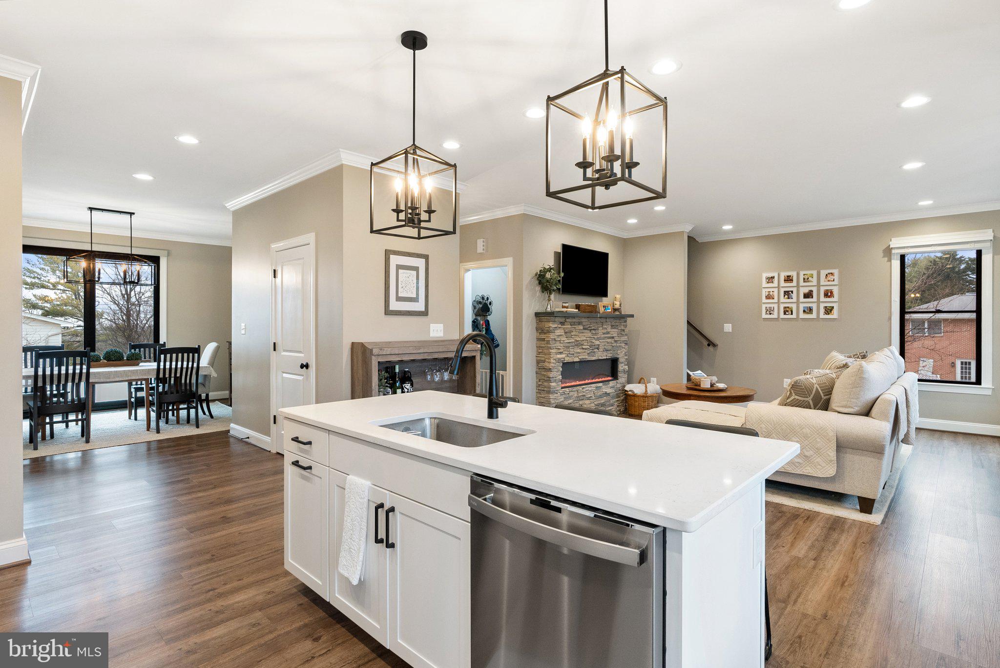 2532 Middle Road Winchester, VA 22601 - Photo 15 of 42 Island w/ pendant lighting