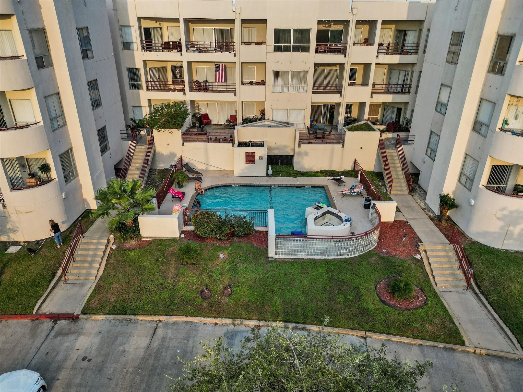 1302 Marina Bay Drive, Unit 201A Kemah, TX 77565 - Photo 8 of 43 a view of a house with backyard porch and sitting area