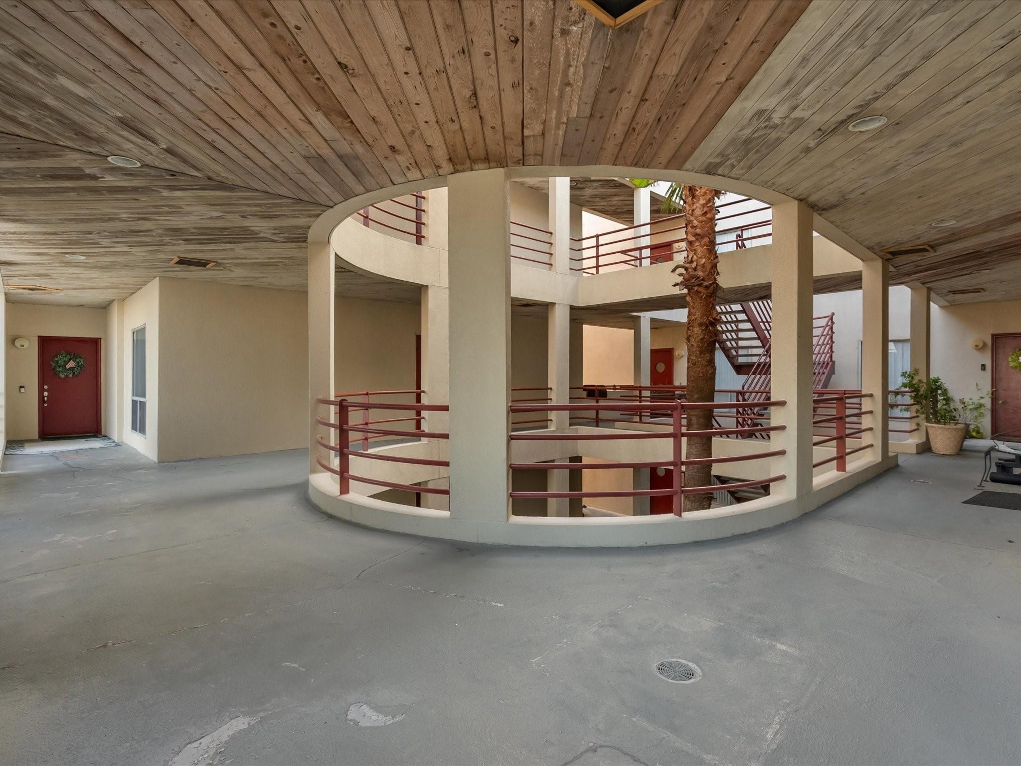 1302 Marina Bay Drive, Unit 201A Kemah, TX 77565 - Photo 10 of 43 a view of a living room with balcony
