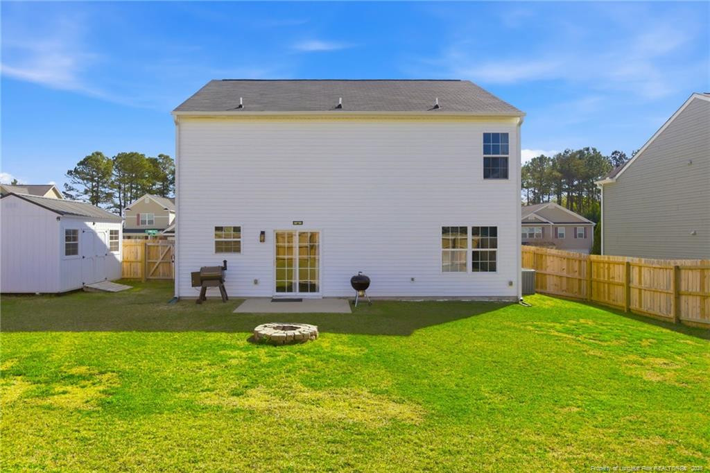 334 Crane Way Bunnlevel, NC 28323 - Photo 37 of 45 a front view of house with yard
