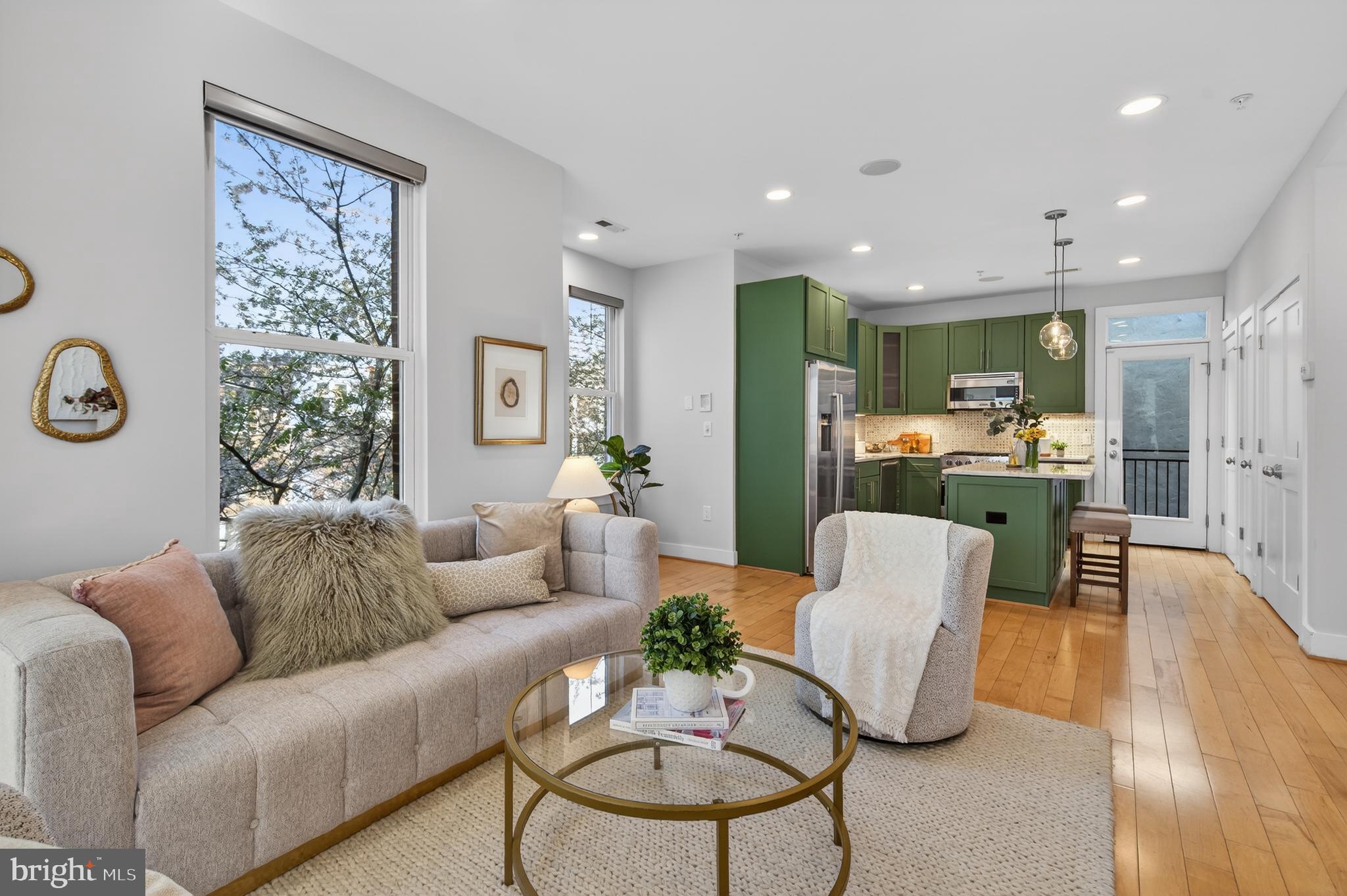 751 P Street Northwest, Unit 2 Washington, DC 20001 - Photo 2 of 39 View to Kitchen