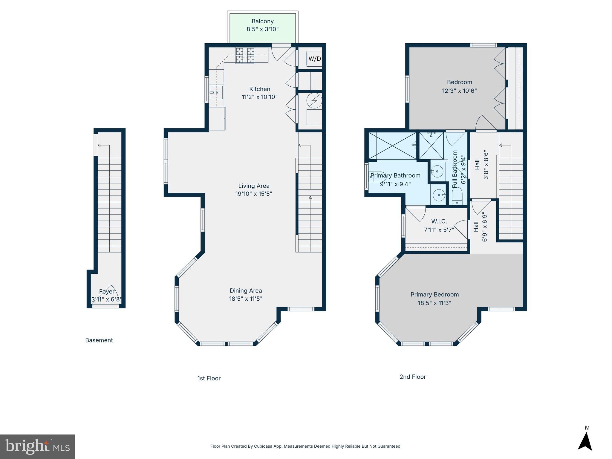 751 P Street Northwest, Unit 2 Washington, DC 20001 - Photo 39 of 39 Floor Plan