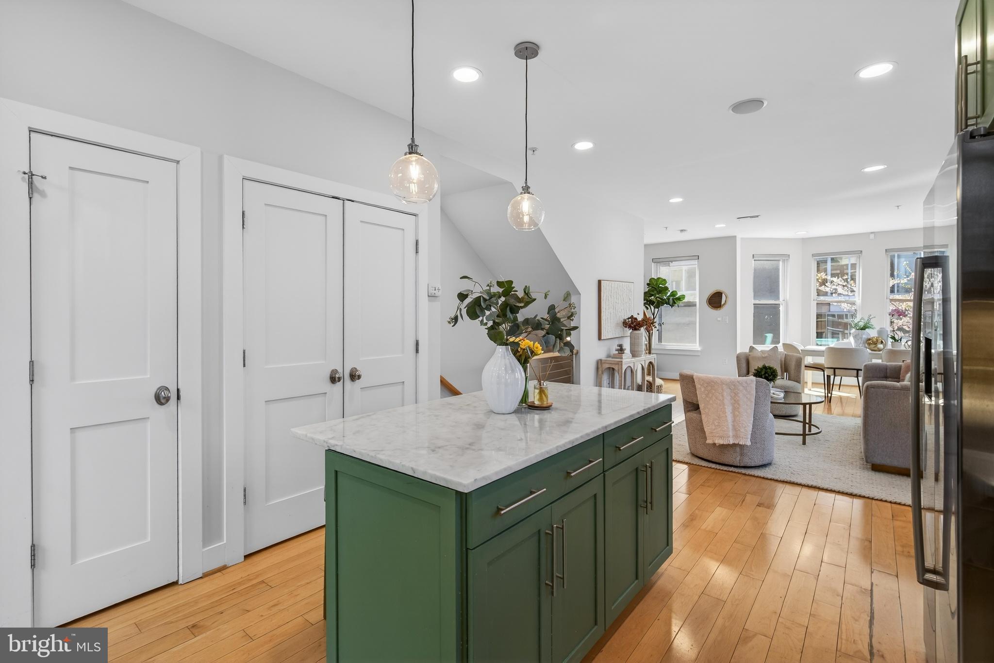751 P Street Northwest, Unit 2 Washington, DC 20001 - Photo 7 of 39 Kitchen Island