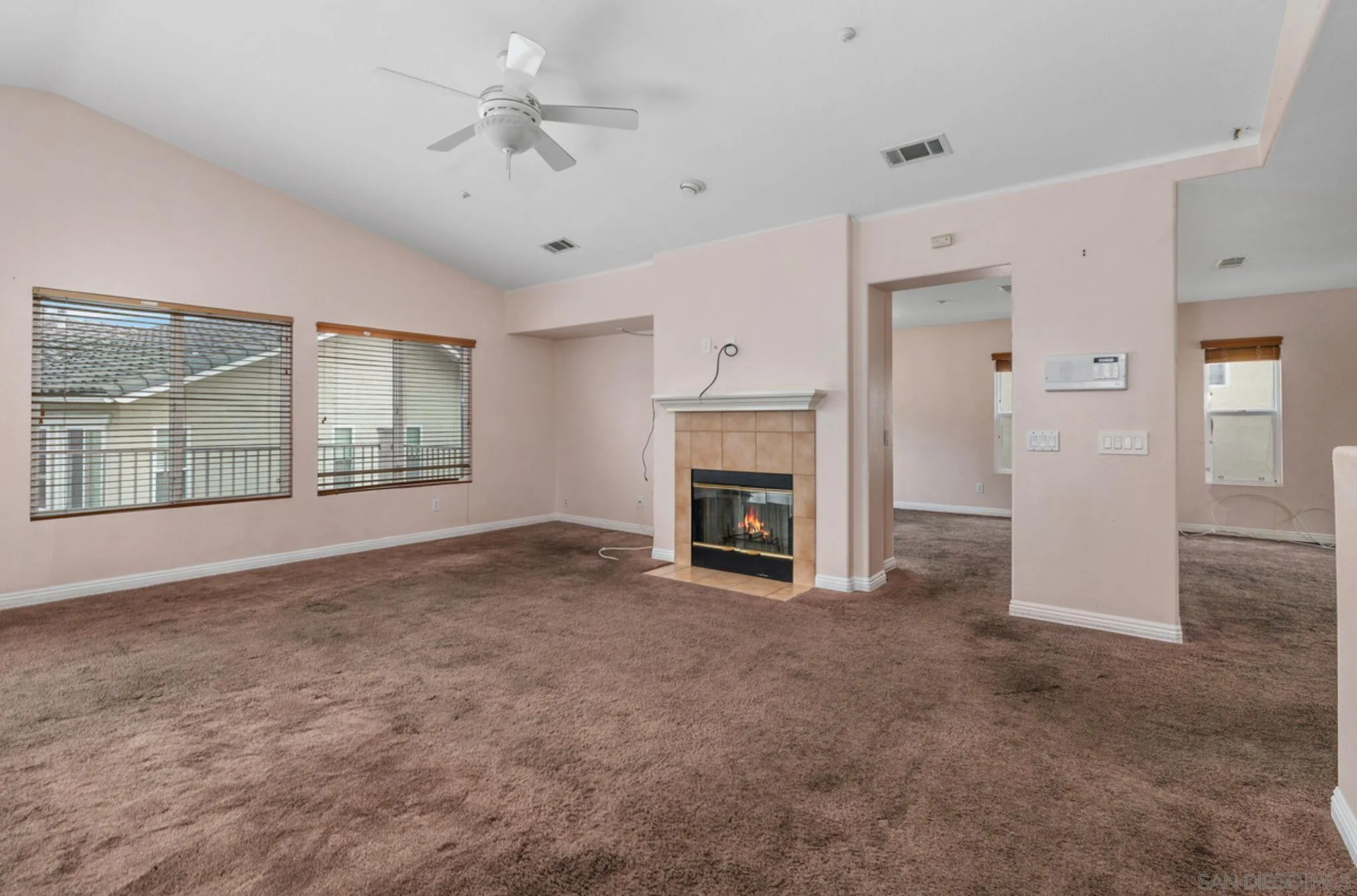 2269 Pointe Parkway Spring Valley, CA 91978 - Photo 7 of 35 a view of an empty room with a fireplace