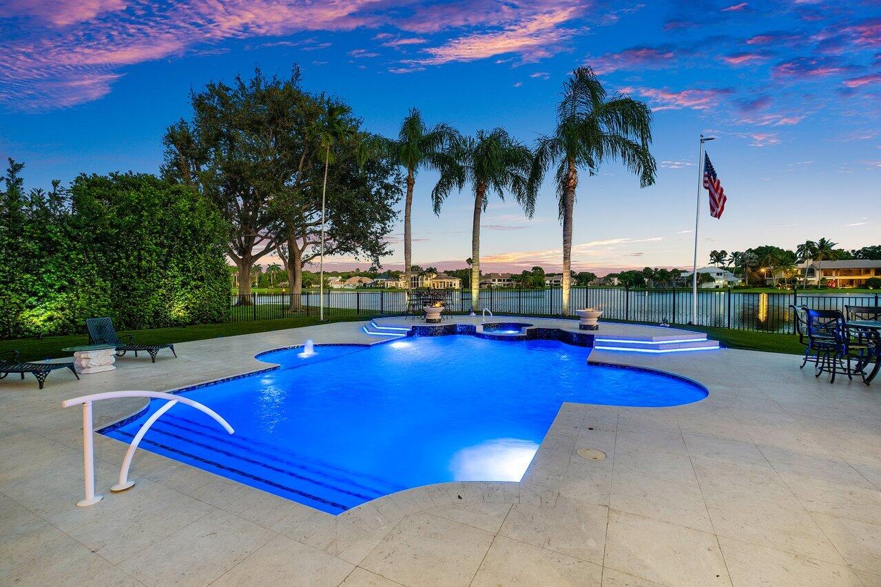 4845 Regency Court Boca Raton, FL 33434 - Photo 95 of 112 Pool at Dusk