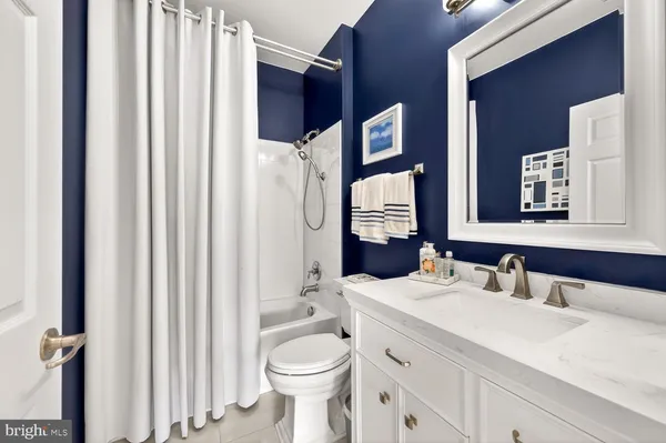 a view of a basketball court