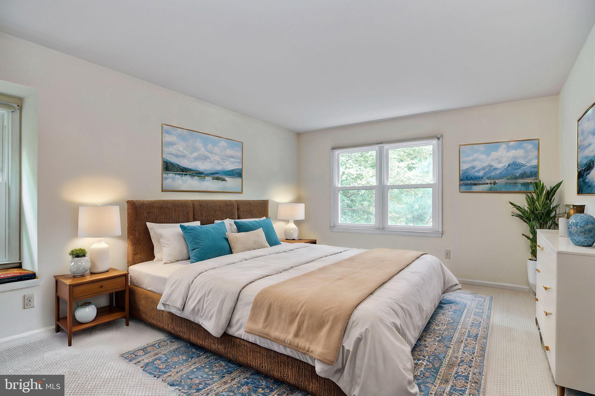 6016 Wheaton Drive Burke, VA 22015 - Photo 34 of 63 Primary Second Floor Virtual Staging.