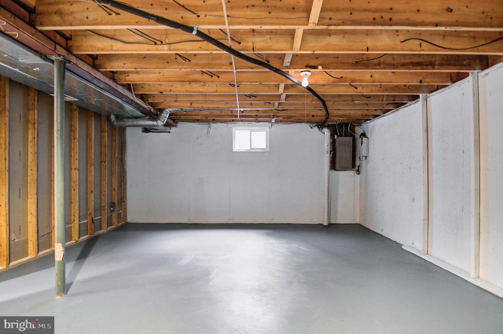 6016 Wheaton Drive Burke, VA 22015 - Photo 60 of 63 Unfinished Basement.