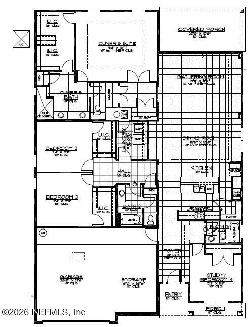 85148 Sandy Rdg Loop, Unit 17 Yulee, FL 32097 - Photo 25 of 25 Albatera II Floorplan-OPEN