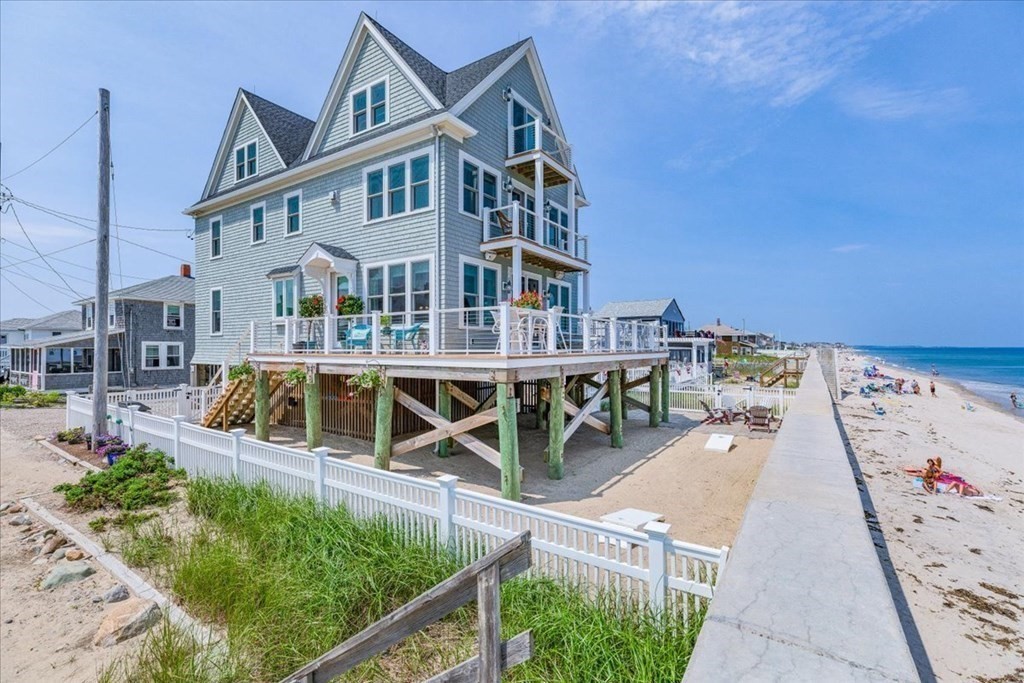 12 Monitor Road Marshfield, MA 02050 - Photo 2 of 42 an aerial view of a house with swimming pool