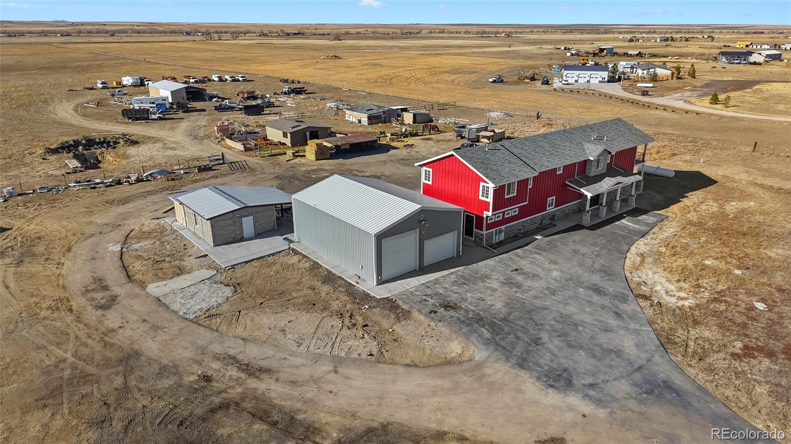 3161 Xmore Road Byers, CO 80103 - Photo 40 of 46 a view of a ocean with a nearby beach