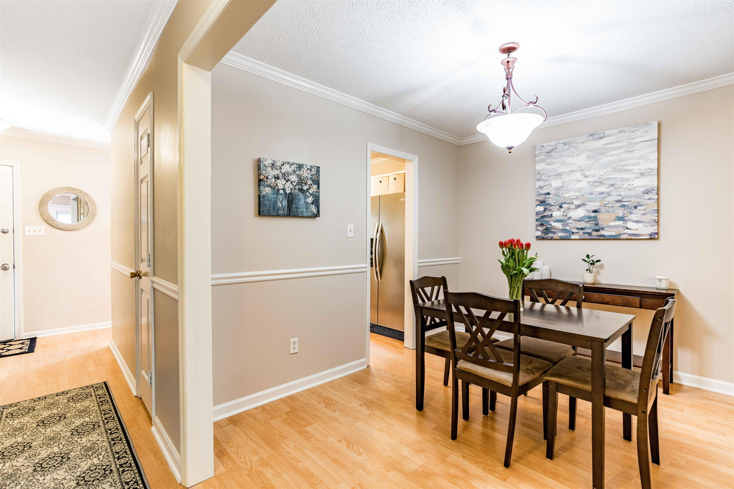 6705 Chauncey Drive Raleigh, NC 27615 - Photo 6 of 25 No Carpet on Main Floor