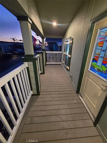 a room with window and gate