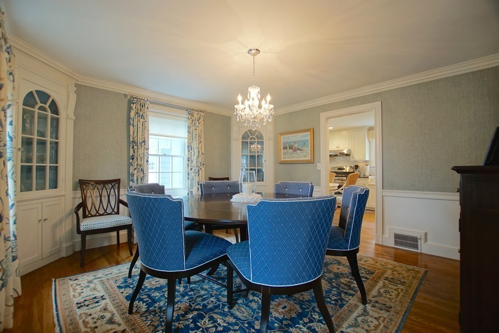 11 Shetland Road Marblehead, MA 01945 - Photo 13 of 28 a view of a dining room with furniture window and wooden floor
