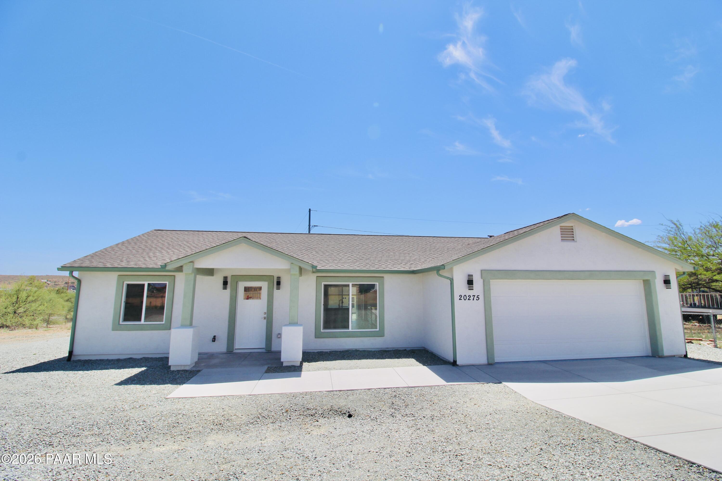 20275 East Mesa Verde Road Mayer, AZ 86333 - Photo 2 of 34 front view of a house with a outdoor space