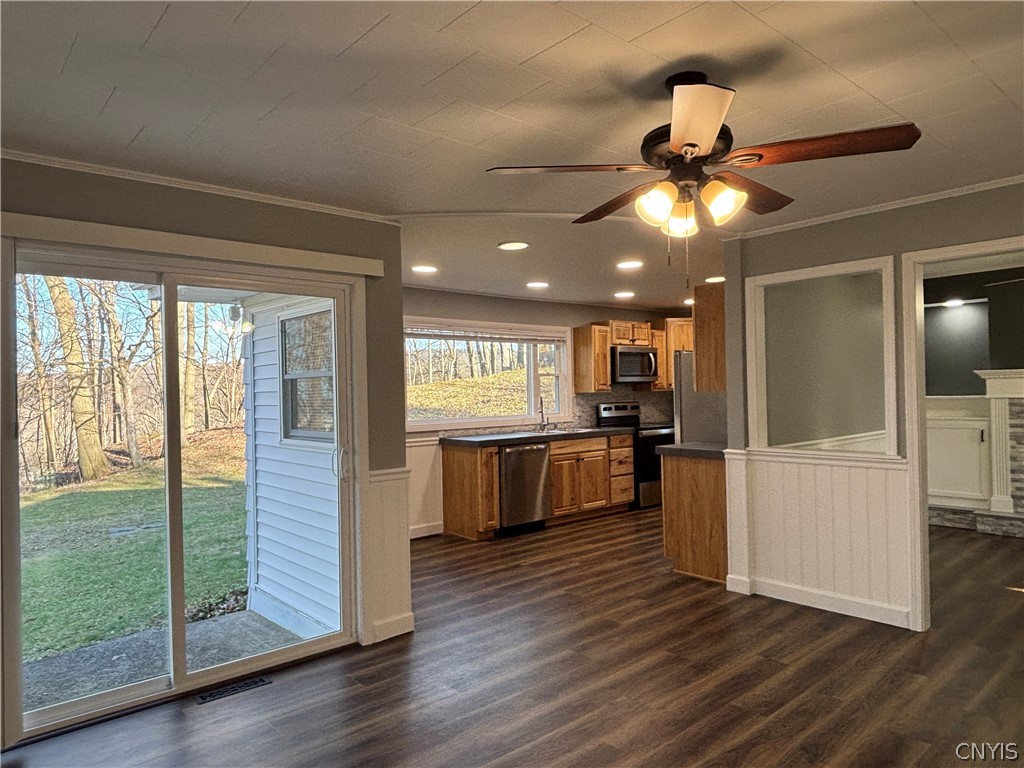 126 Jay Street Sullivan, NY 13037 - Photo 13 of 38 Dining room looking towards kitchen. Luxury vinyl