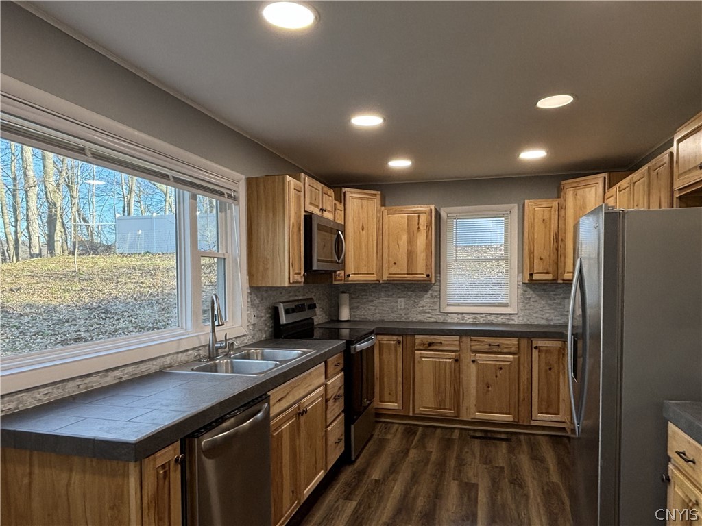 126 Jay Street Sullivan, NY 13037 - Photo 14 of 38 Kitchen. Notice the large picture window.