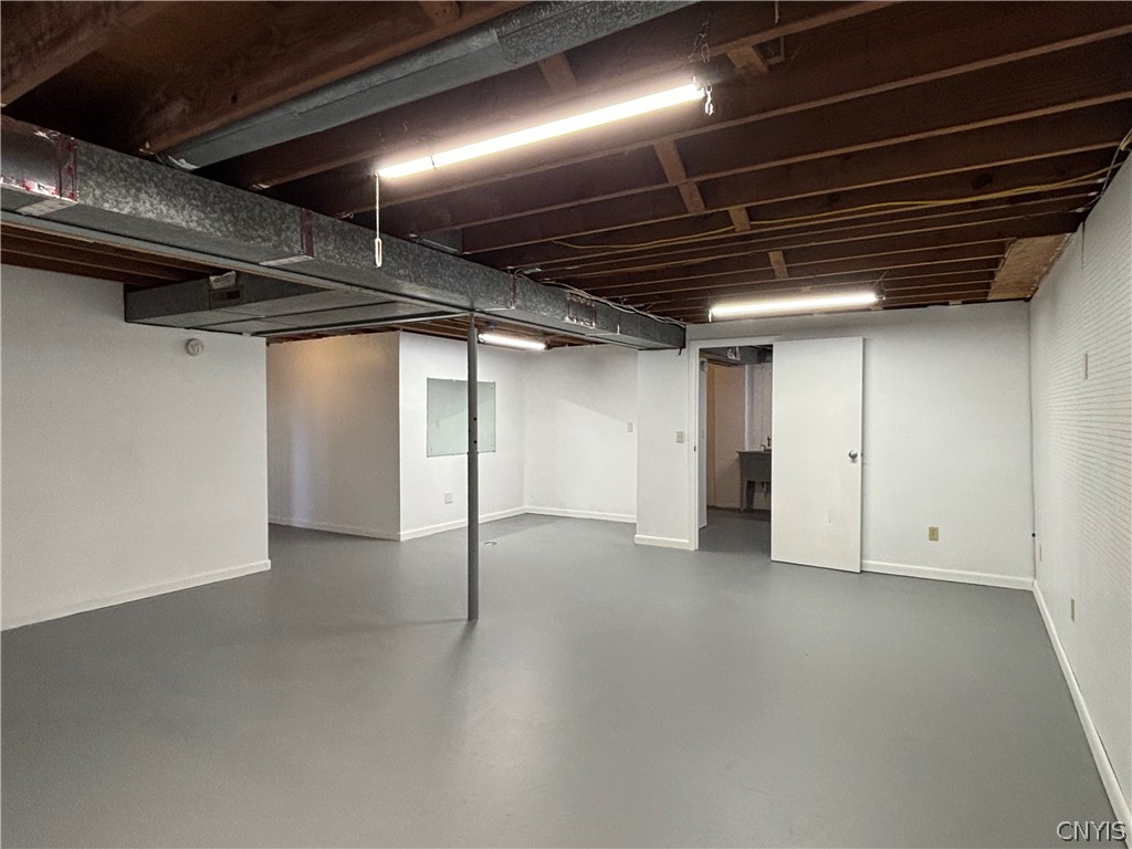 126 Jay Street Sullivan, NY 13037 - Photo 31 of 38 Basement rec room. Laundry room is at the rear.