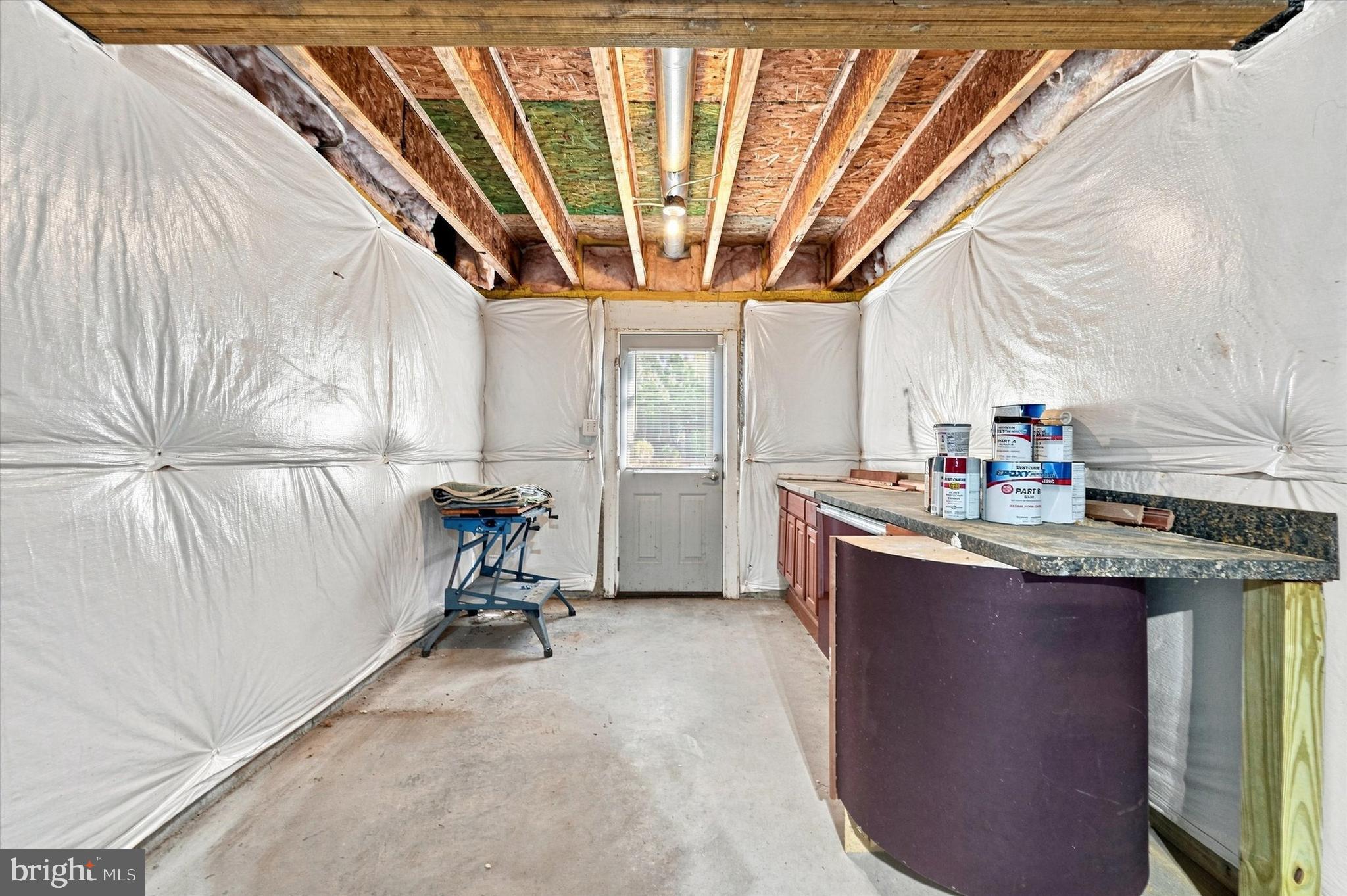 631 Red Maple Road Middletown, DE 19709 - Photo 42 of 69 Unfinished Basement with walk up