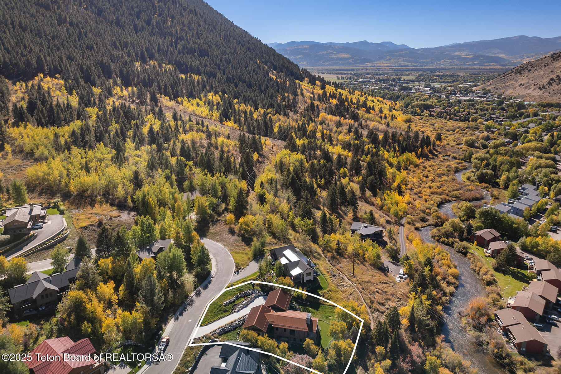 705 Rodeo Drive Jackson, WY 83001 - Photo 48 of 49 43-43 - 705 Rodeo Dr_lot lines