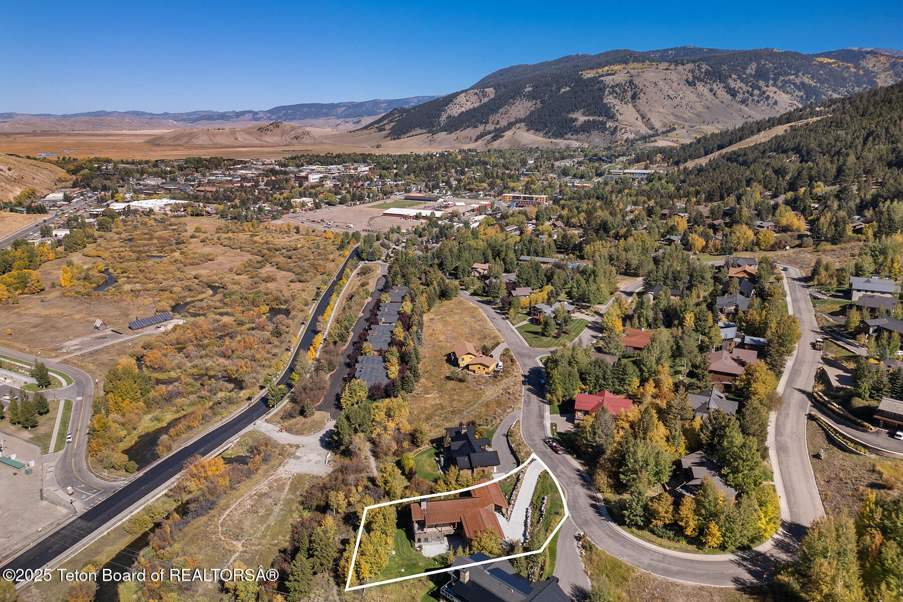 705 Rodeo Drive Jackson, WY 83001 - Photo 49 of 49 42-42 - 705 Rodeo Dr_lot lines