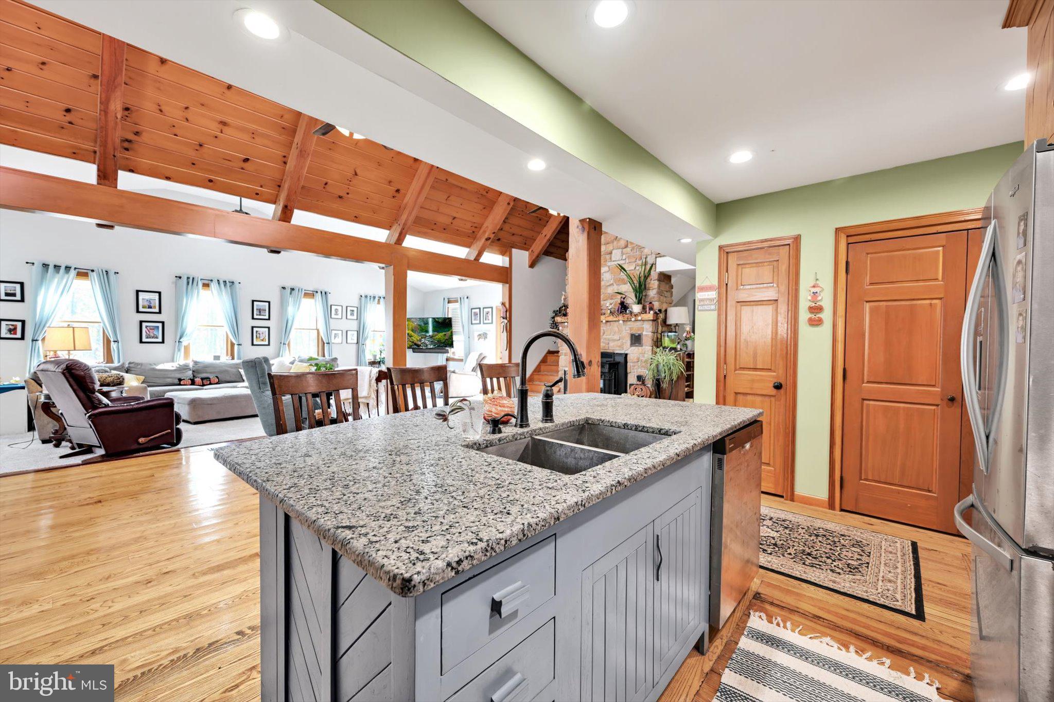 309 Club Road Bethel, PA 19507 - Photo 6 of 49 a kitchen with sink and refrigerator