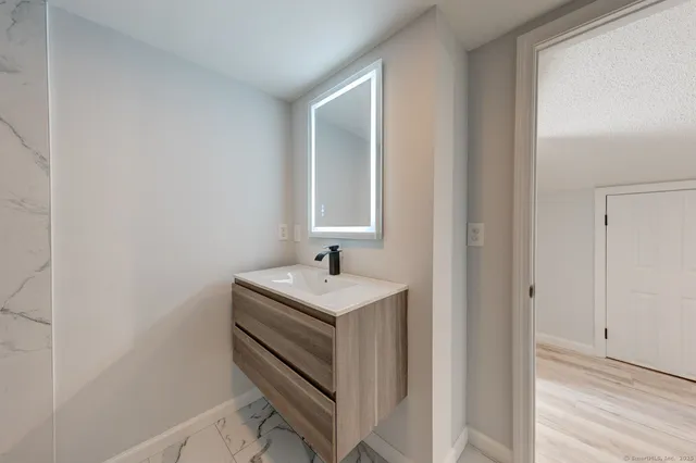 wooden floor in an empty room