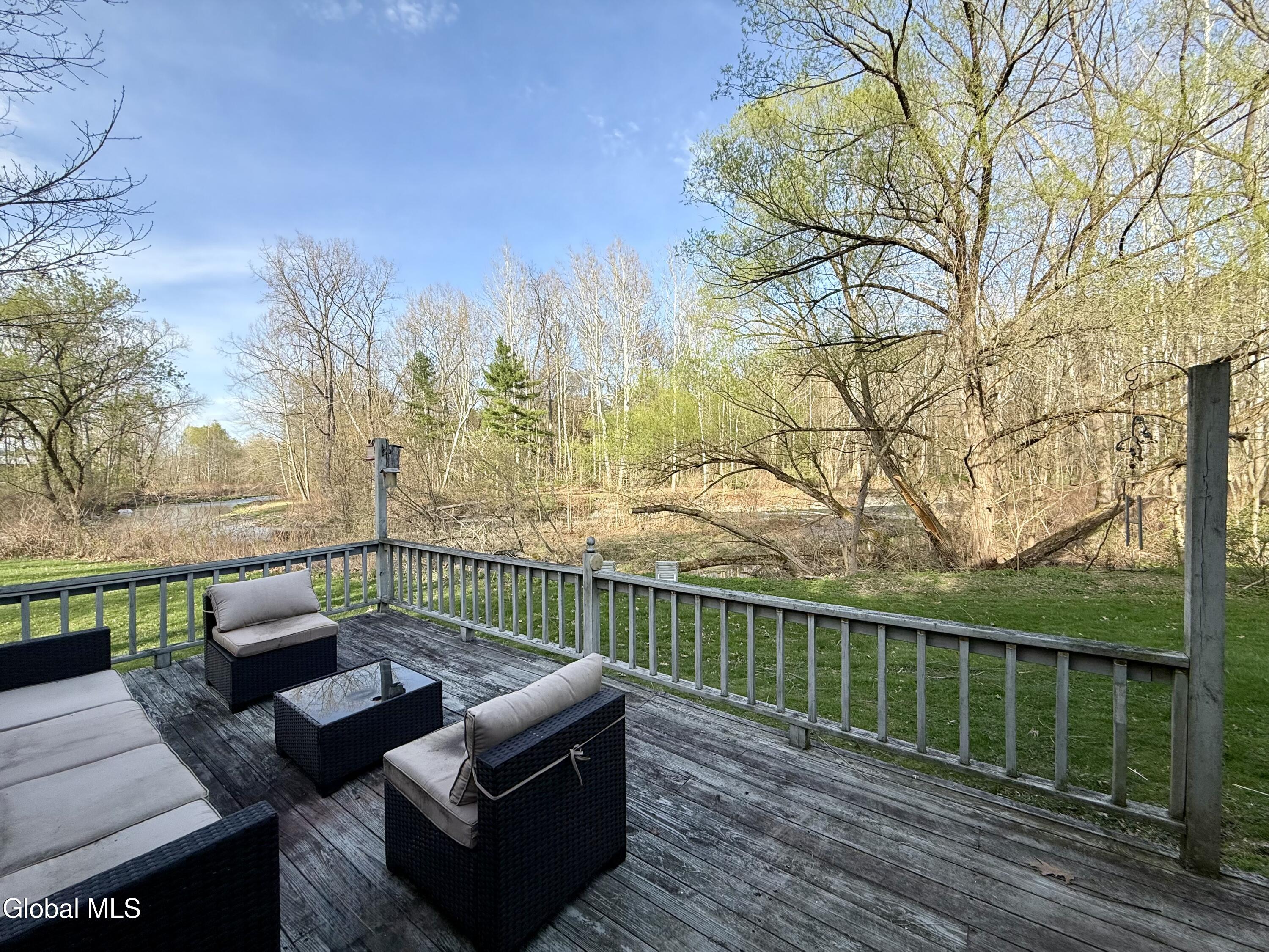 20134 Highway 22 Petersburgh, NY 12138 - Photo 4 of 23 Deck Off Kitchen With River Views