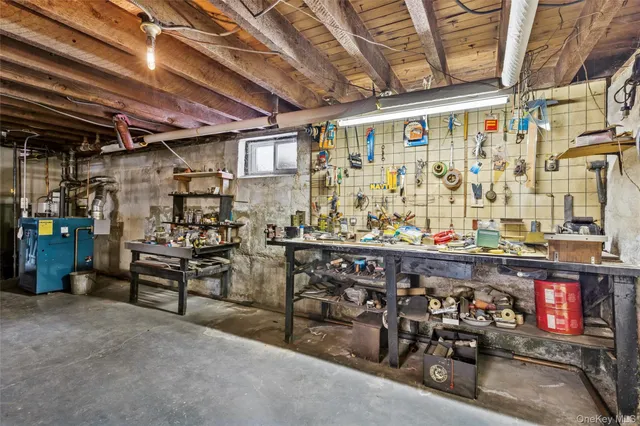 a view of storage and utility room